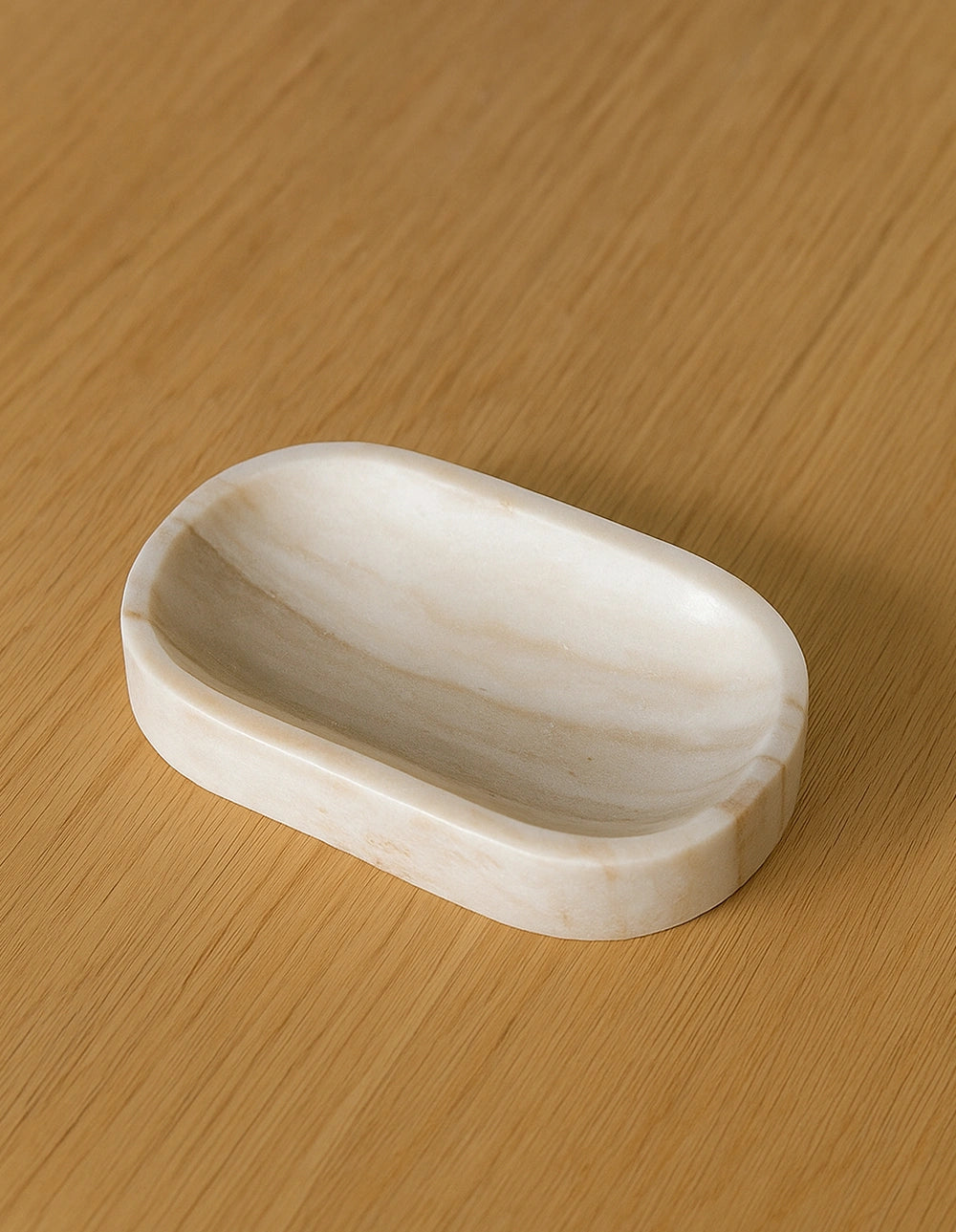 MARBLE BOWL - BEIGE
