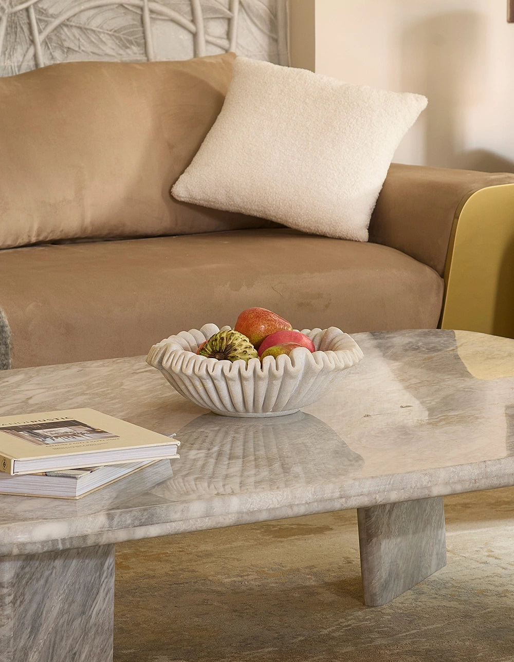 FRILL BOWL - WHITE