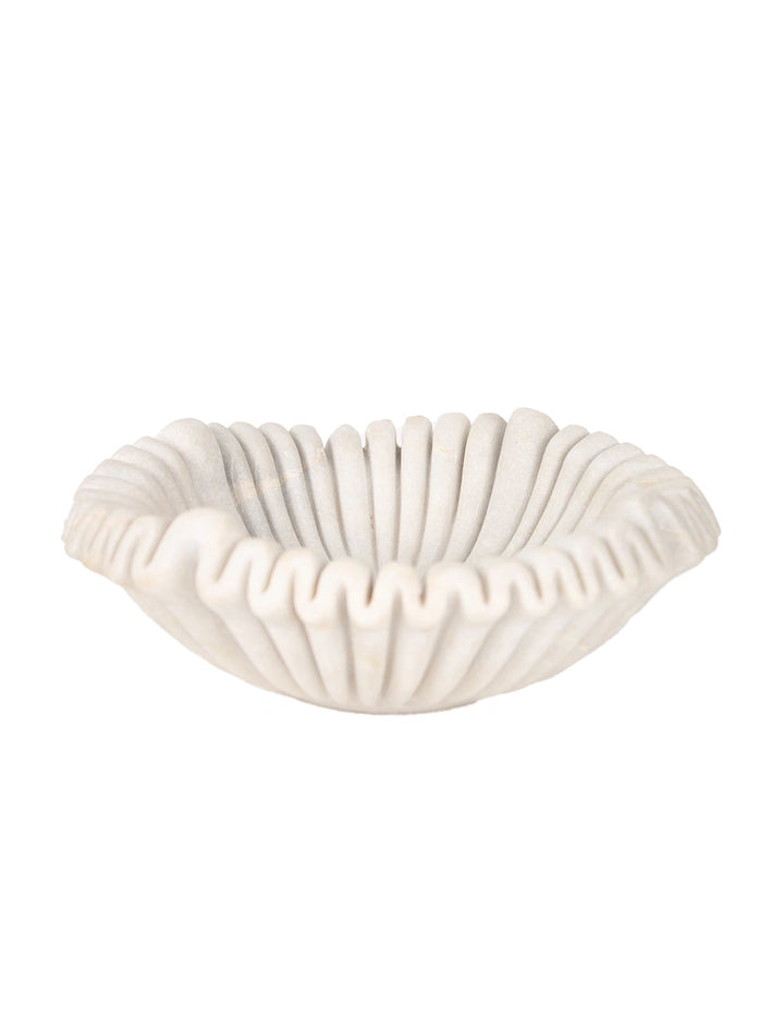 FRILL BOWL - WHITE