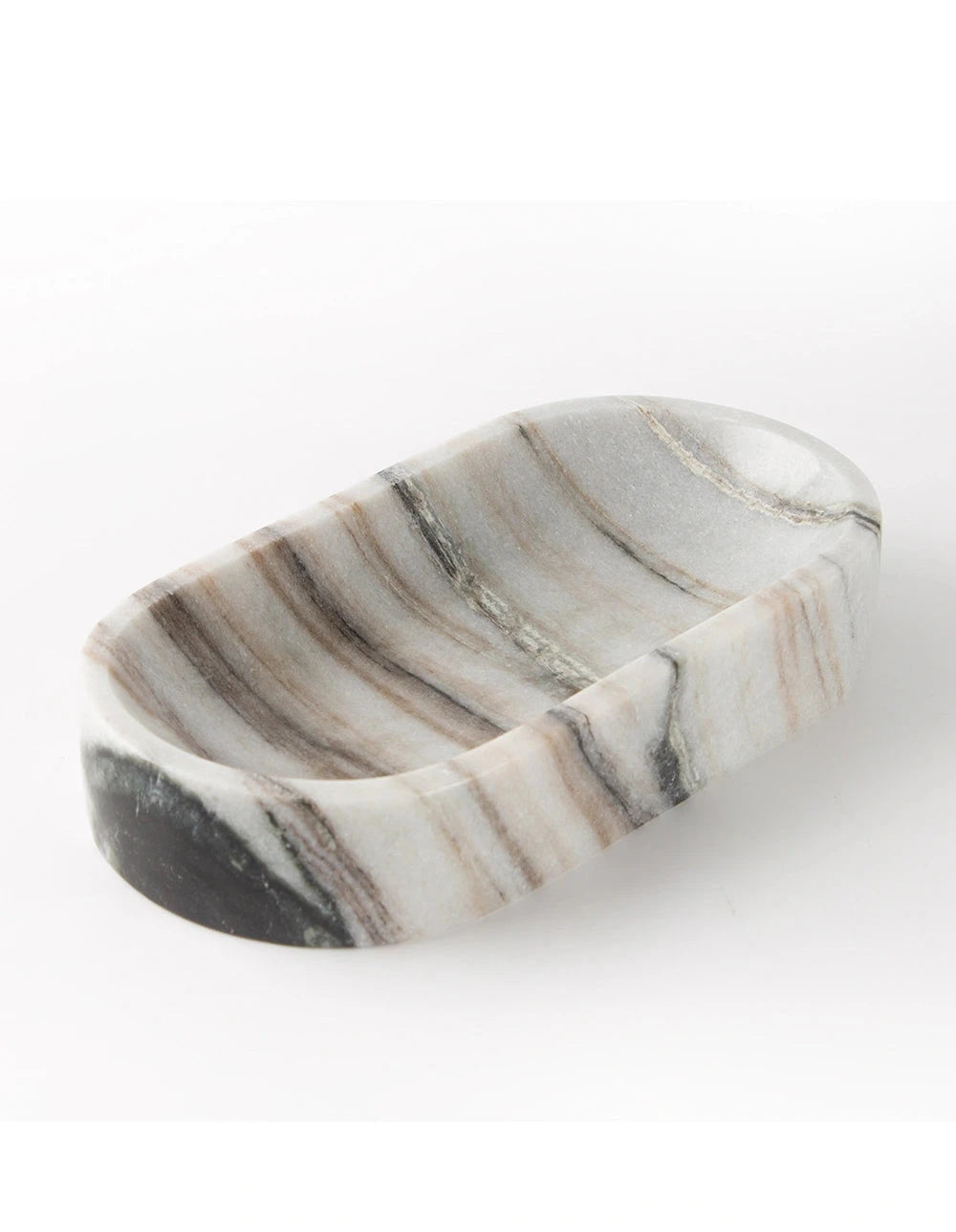 MARBLE BOWL - WHITE & BLACK koaliving-1
