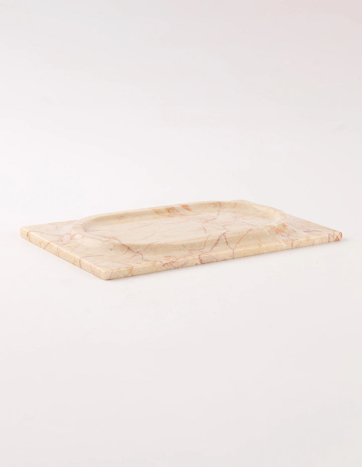 MESA MARBLE TRAY - PINK