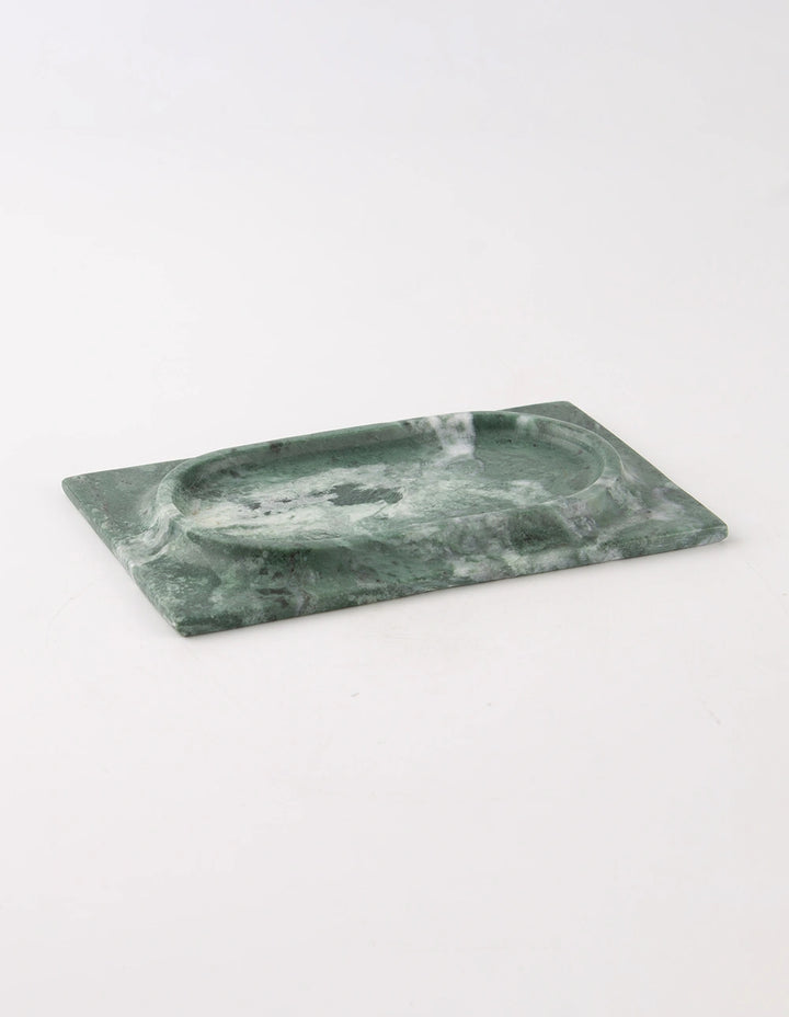 MESA MARBLE TRAY - GREEN