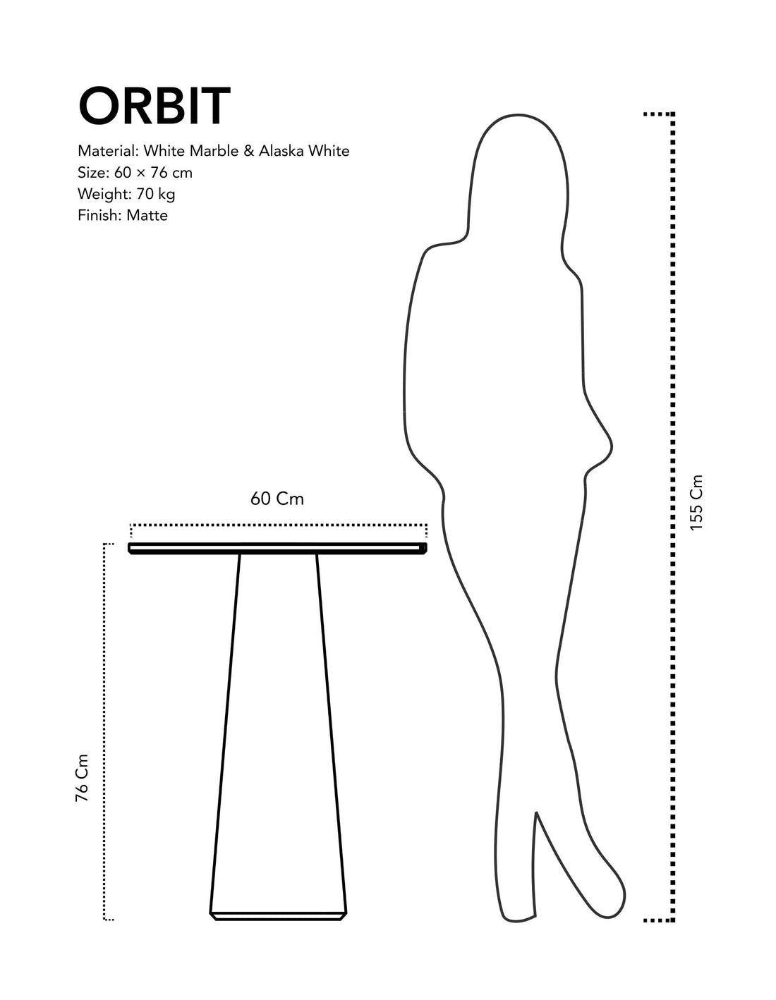 Orbit Center Table