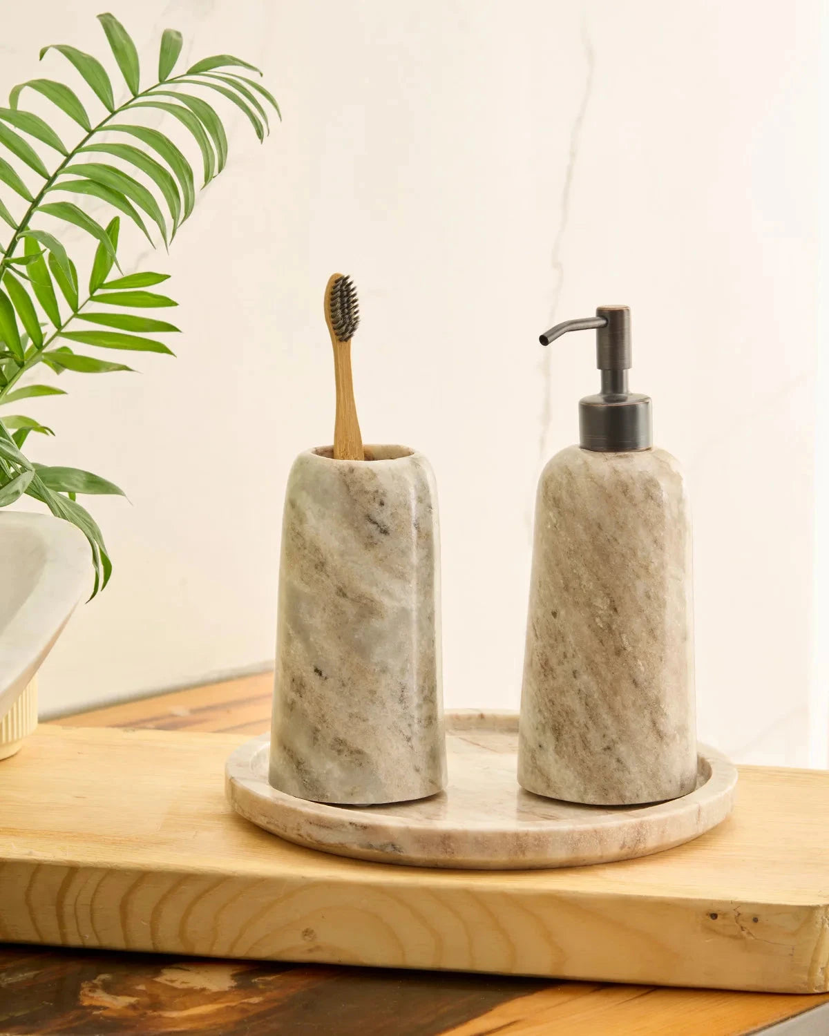 ROWER - Dispenser Set Koa Living