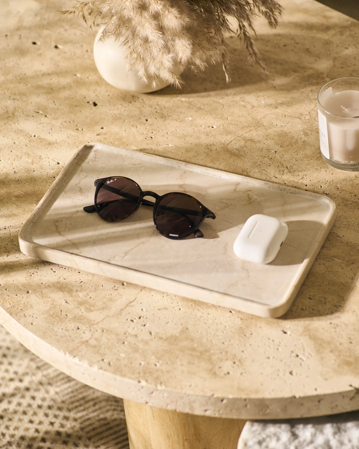 FOCAL TRAY - LARGE - BEIGE