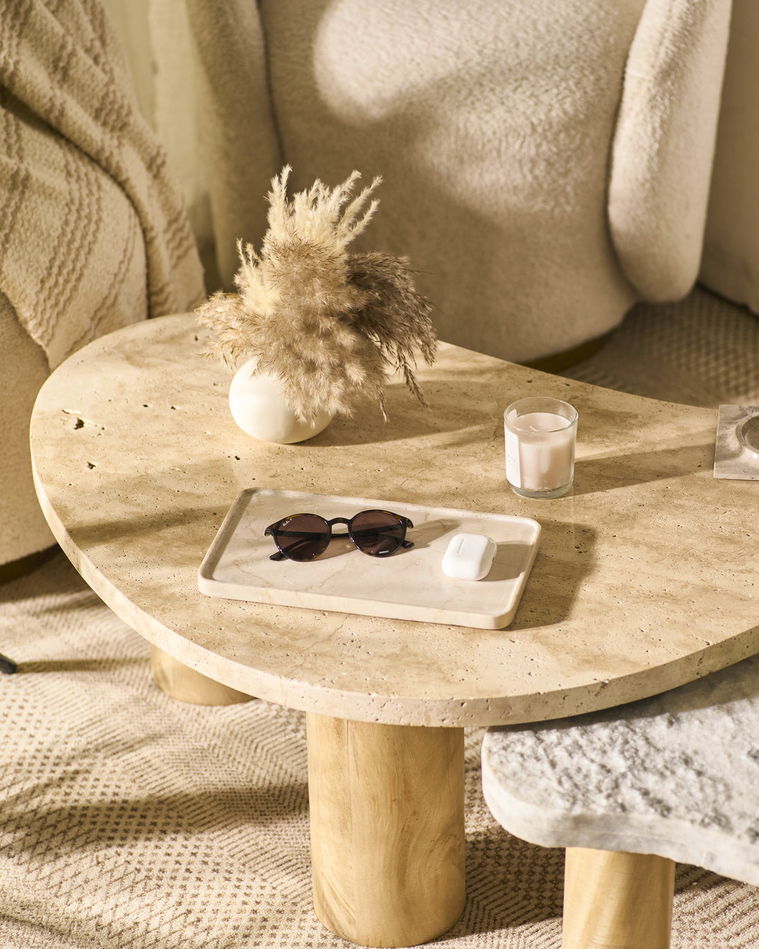 FOCAL TRAY - LARGE - BEIGE