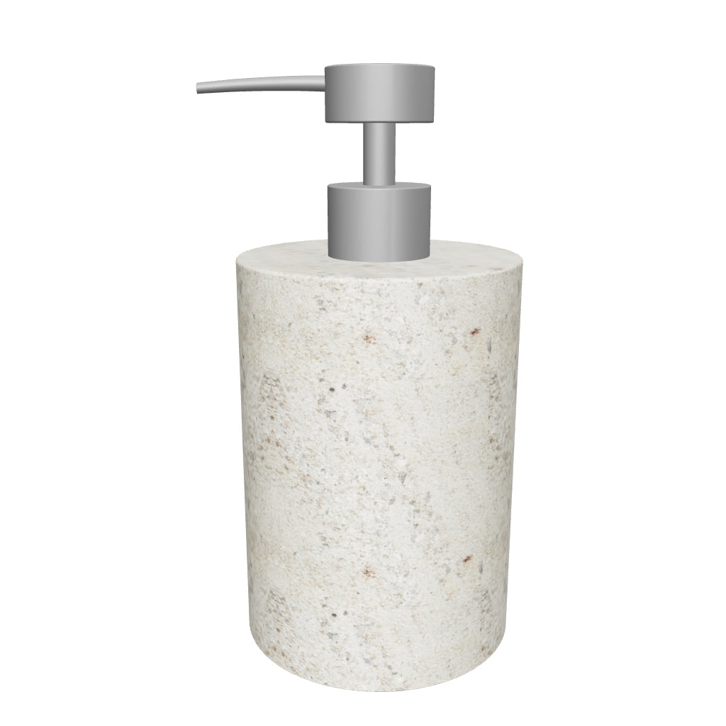 MARBLE SOAP DISPENSER - INDIAN TRAVERTINE