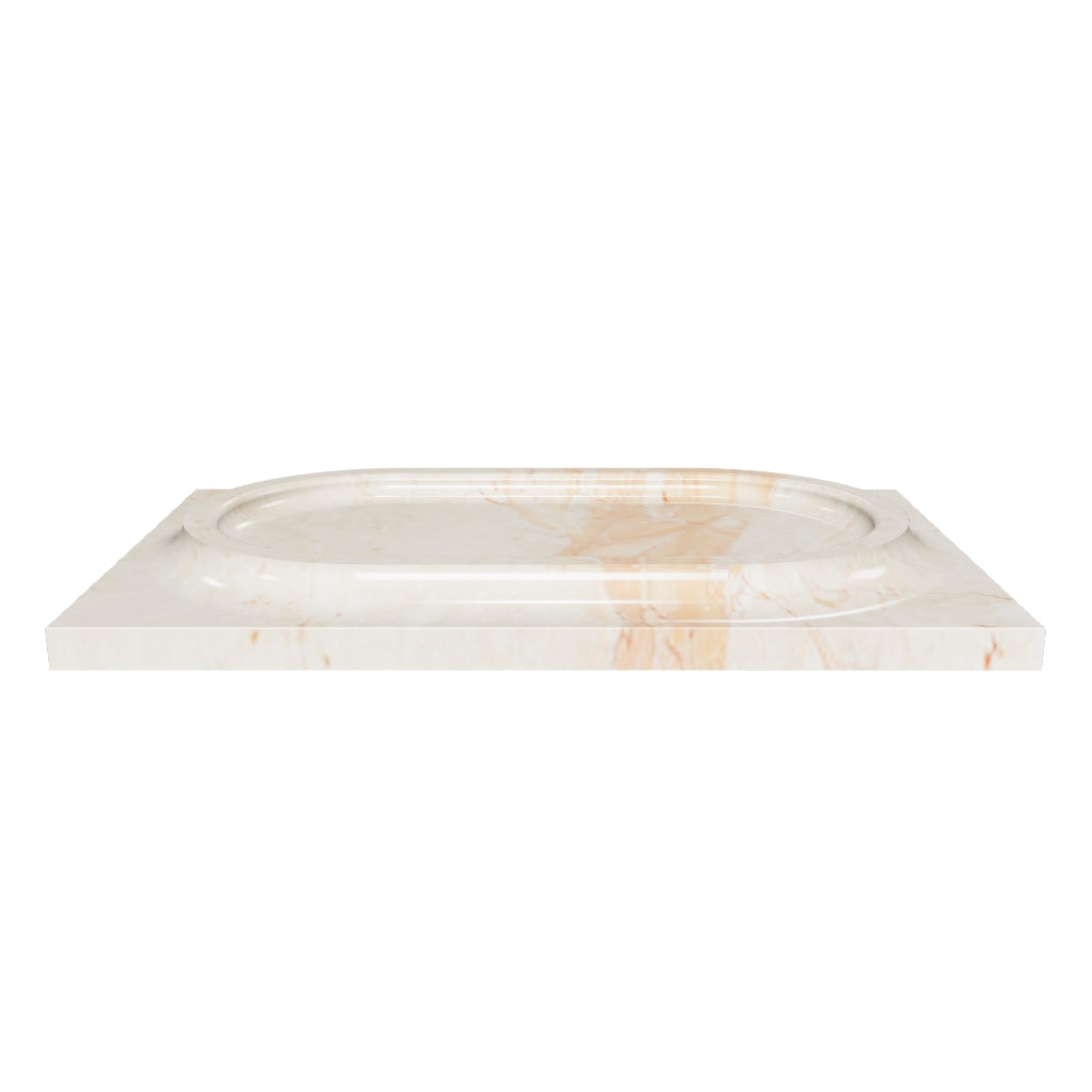 MESA MARBLE TRAY - PINK