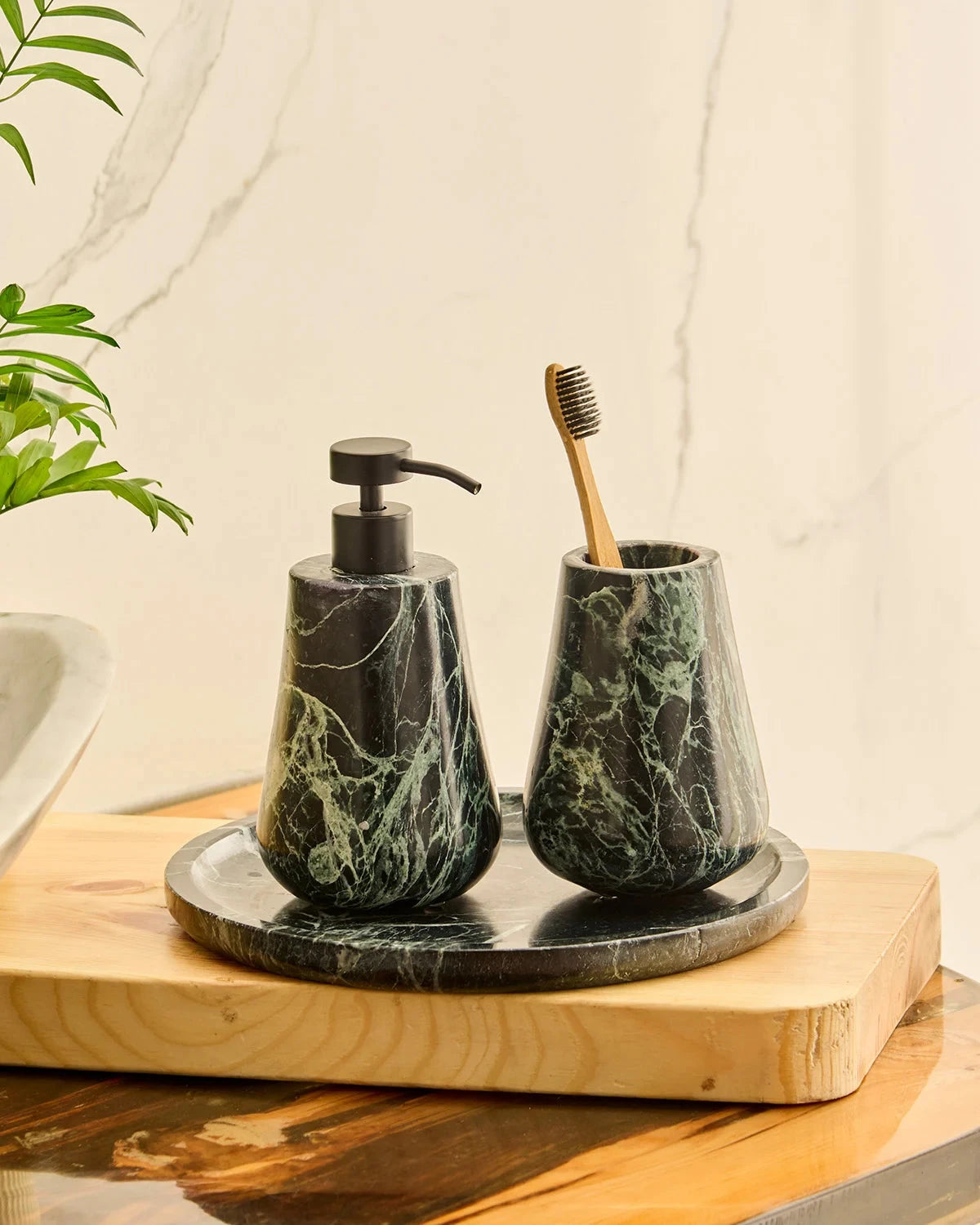 SPYDER - Dispenser Set Koa Living